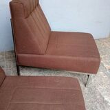 Pair of designer fireside chairs ep 1970