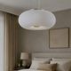 Large arizona suspension by ideal lux, modern luminaire in art style.