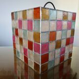 Multicolored mother-of-pearl pendant from the 70s and 80s