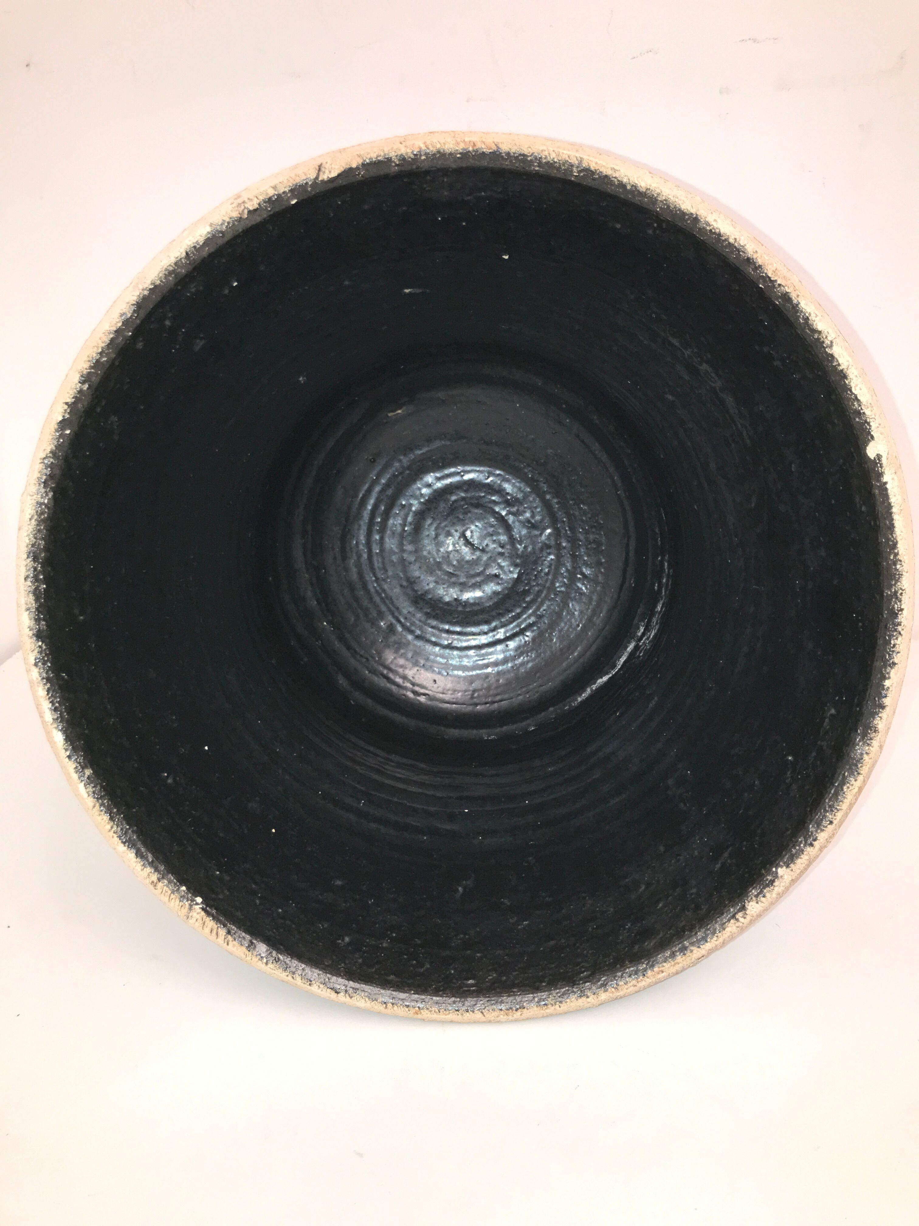 Pair of sandstone vases 50s-60s