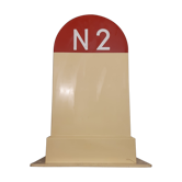 Polyester kilometre marker