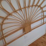 Rattan headboard