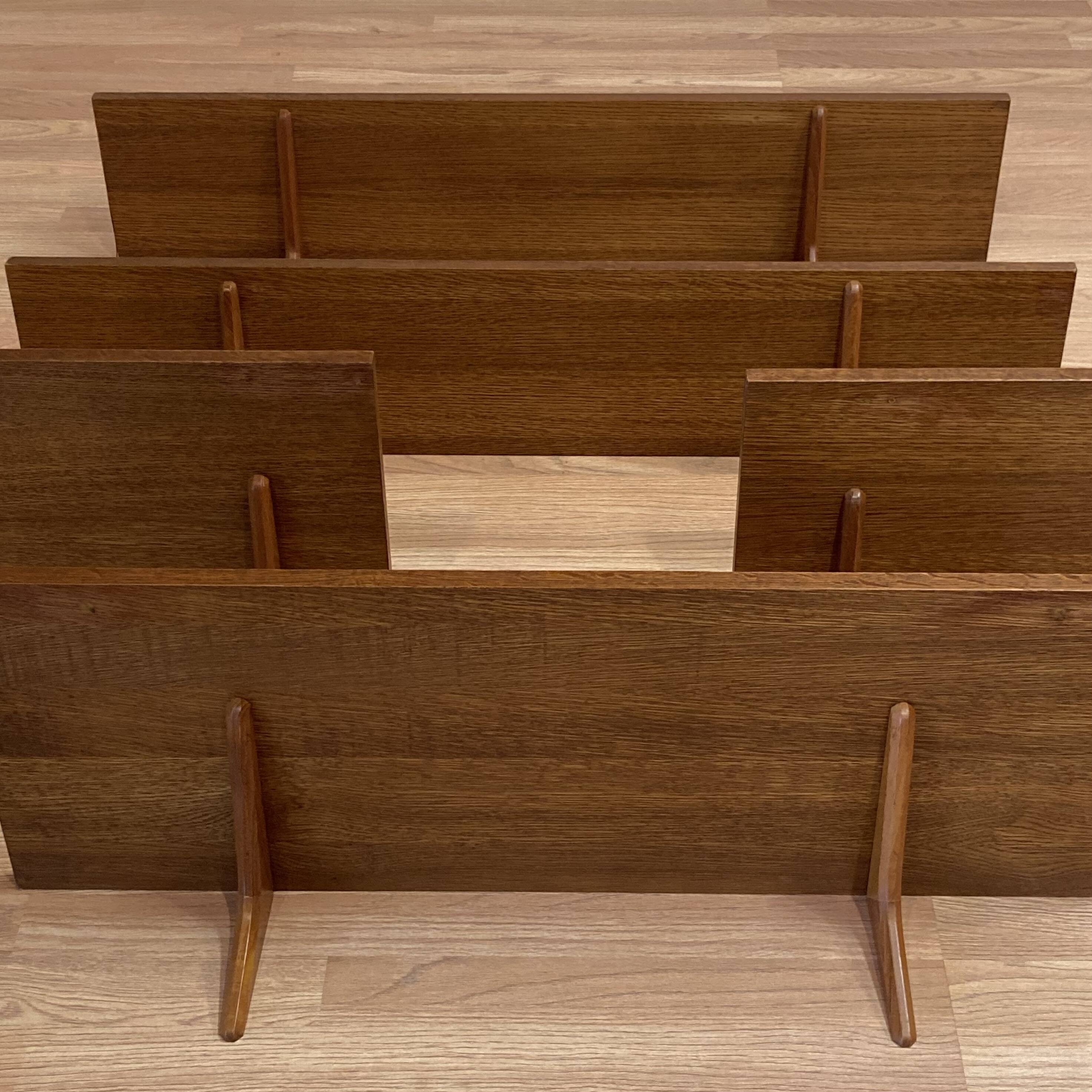 Grande étagère modulable teck design scandinave 1950.