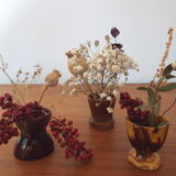 Set of 4 ceramic coquetiers