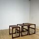 Nested tables Quadrille in teak G Plan, 1960s