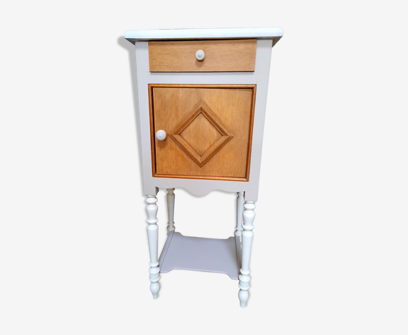 Table de chevet taupe