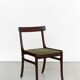 Chaise par Ole Wanscher en acajou pour Poul Jeppesens, Rungsted 1950