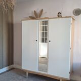 Armoire vintage années 60 relookée