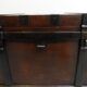 Antique wooden travel  chest