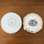 Limoges vintage porcelain jewelry box 1st communion