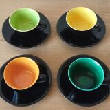 Tasses à café Sèvres 1950