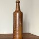 Bouteille ancienne en grès XIXème.