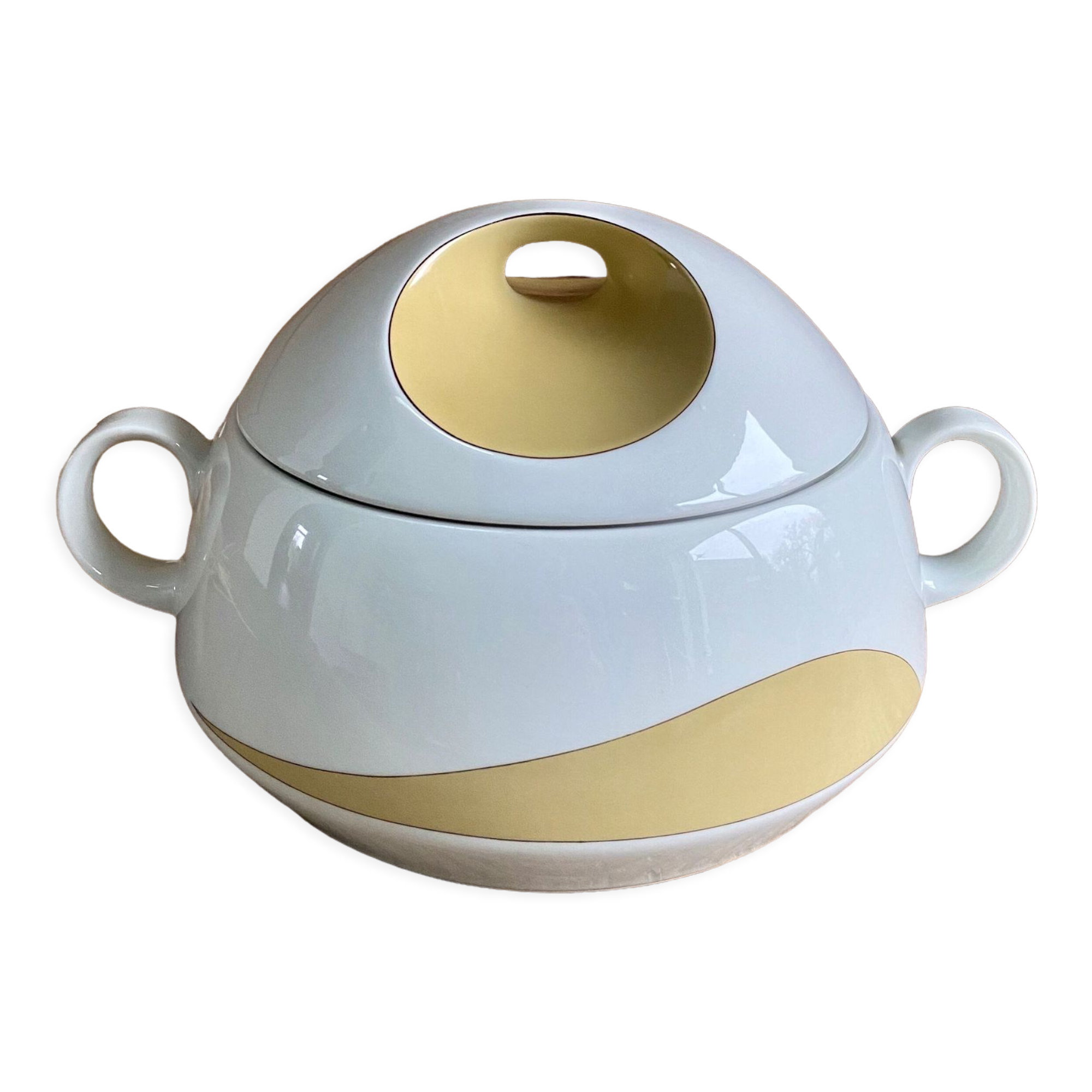 Vintage tureen in Bavarian porcelain Bareuther