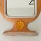 Atypical vintage Italian mirror 60s/70s 34*25