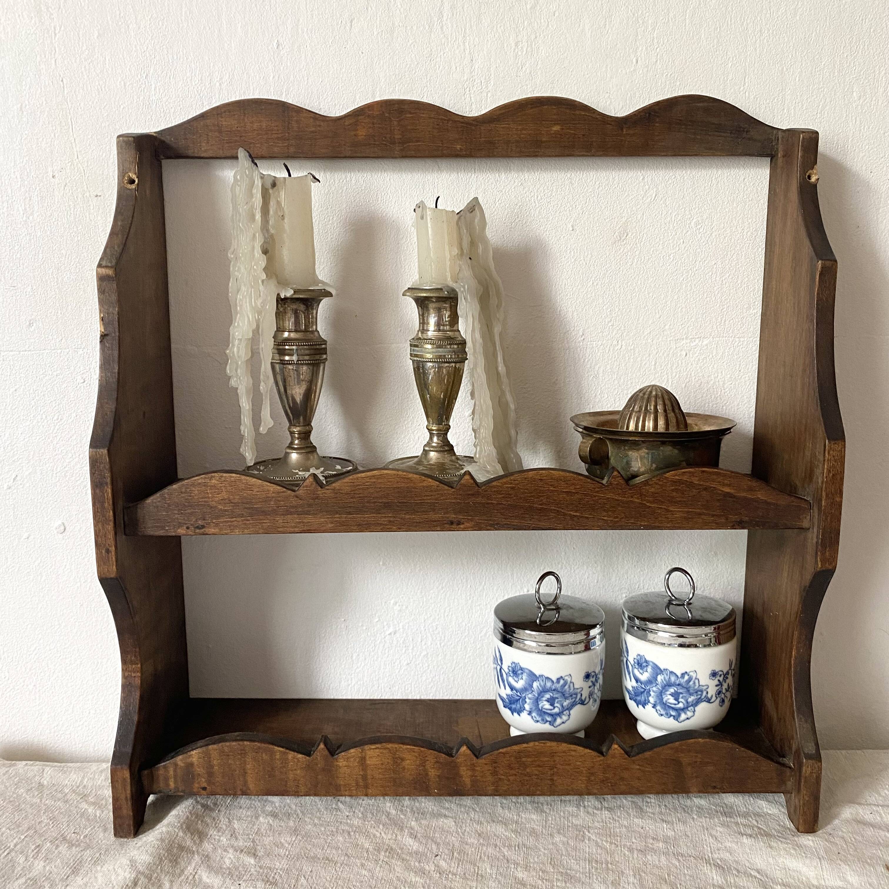 wall-mounted spice rack