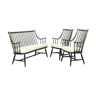 Model Grandessa armchairs and matching sofa by Lena Larsson for Pastoe & Nesto, 1959, Set of 3