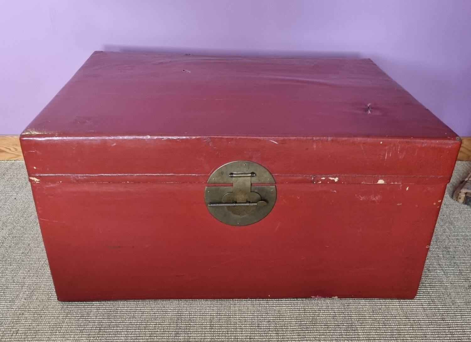 Antique Chinese trunk