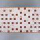Tables gigognes carreaux de mosaïque en céramique, Hollande des années 1960