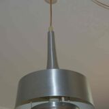 Suspension 70's Scandinavian style brushed aluminum