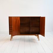 Buffet danois en teck et acajou, années 1950