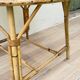 VINTAGE Low Table in Oak and Rattan