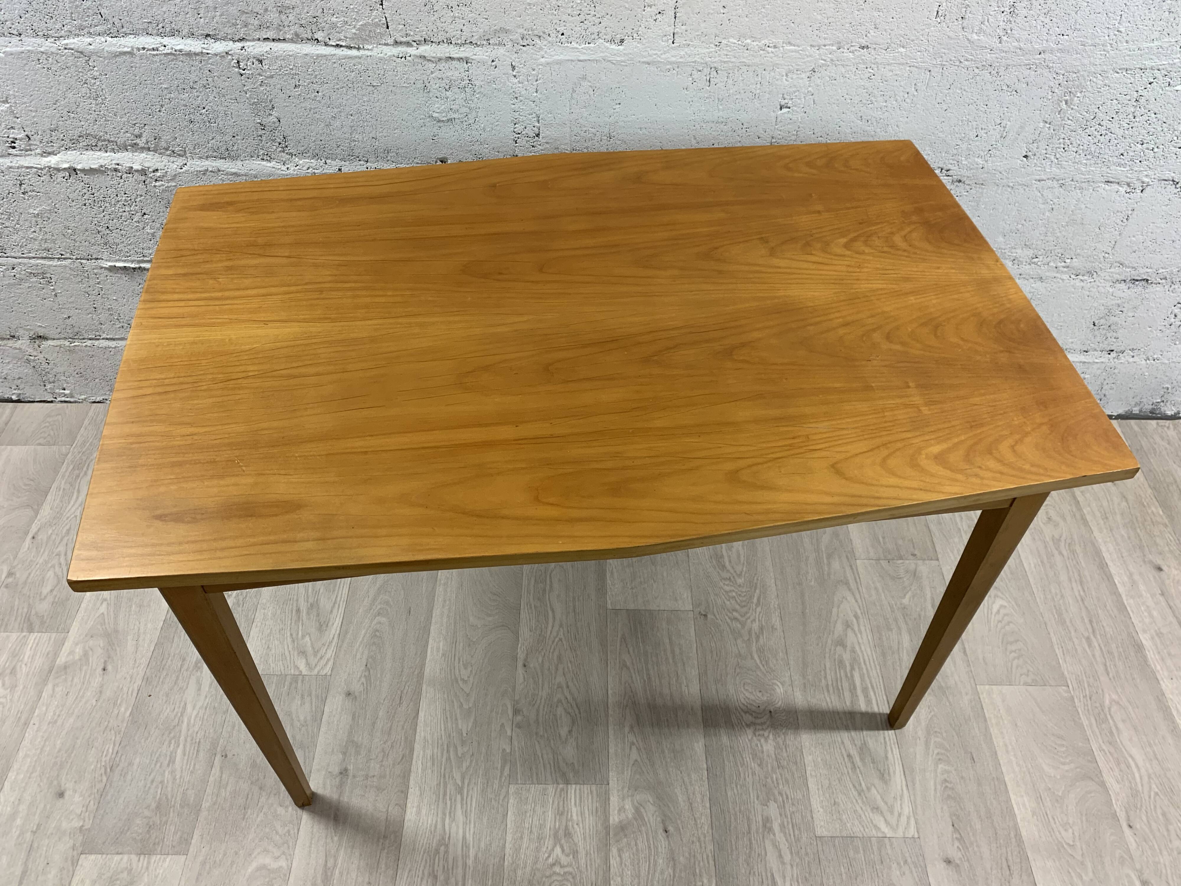 Light-wood dining table by L'bke