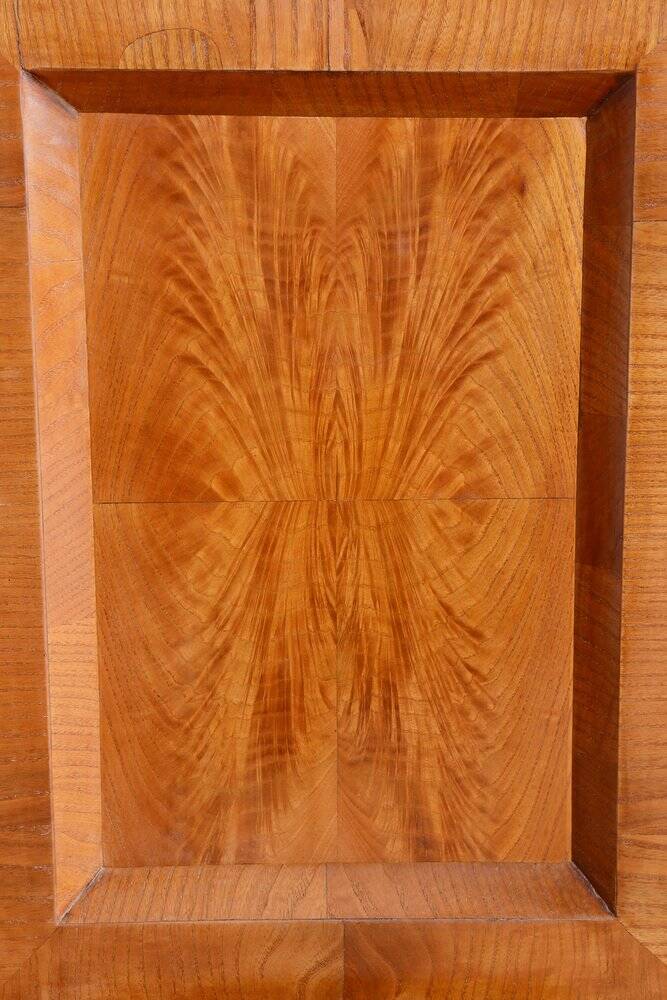 Small Antique Biedermeier Cabinet in Ash and Spruce, 1830s