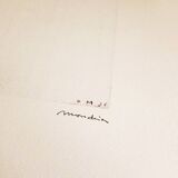 1970s Piet Mondrian Limited Edition Lithograph Numbered in Pencil.