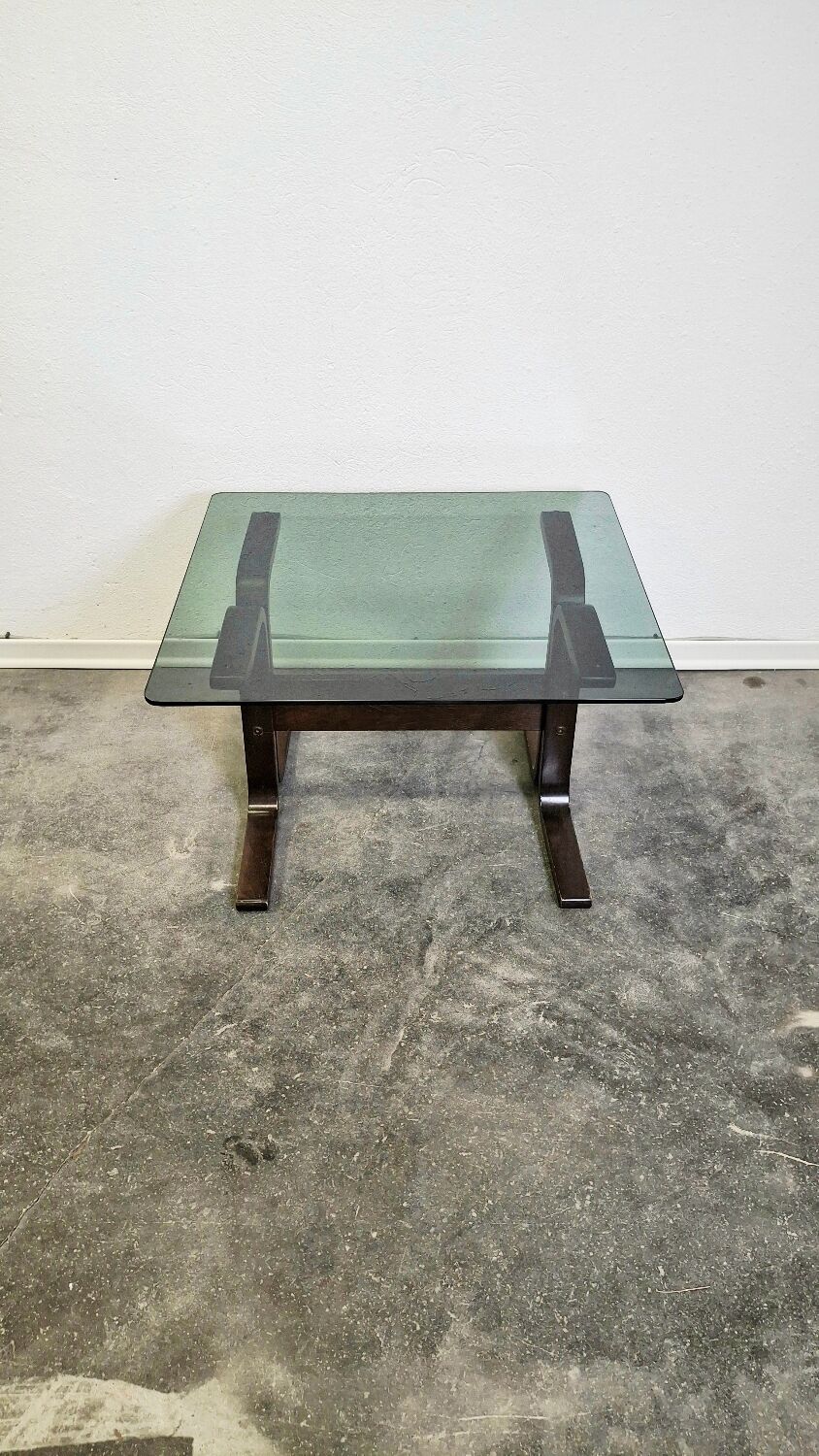 70s Siesta Glass Side Table