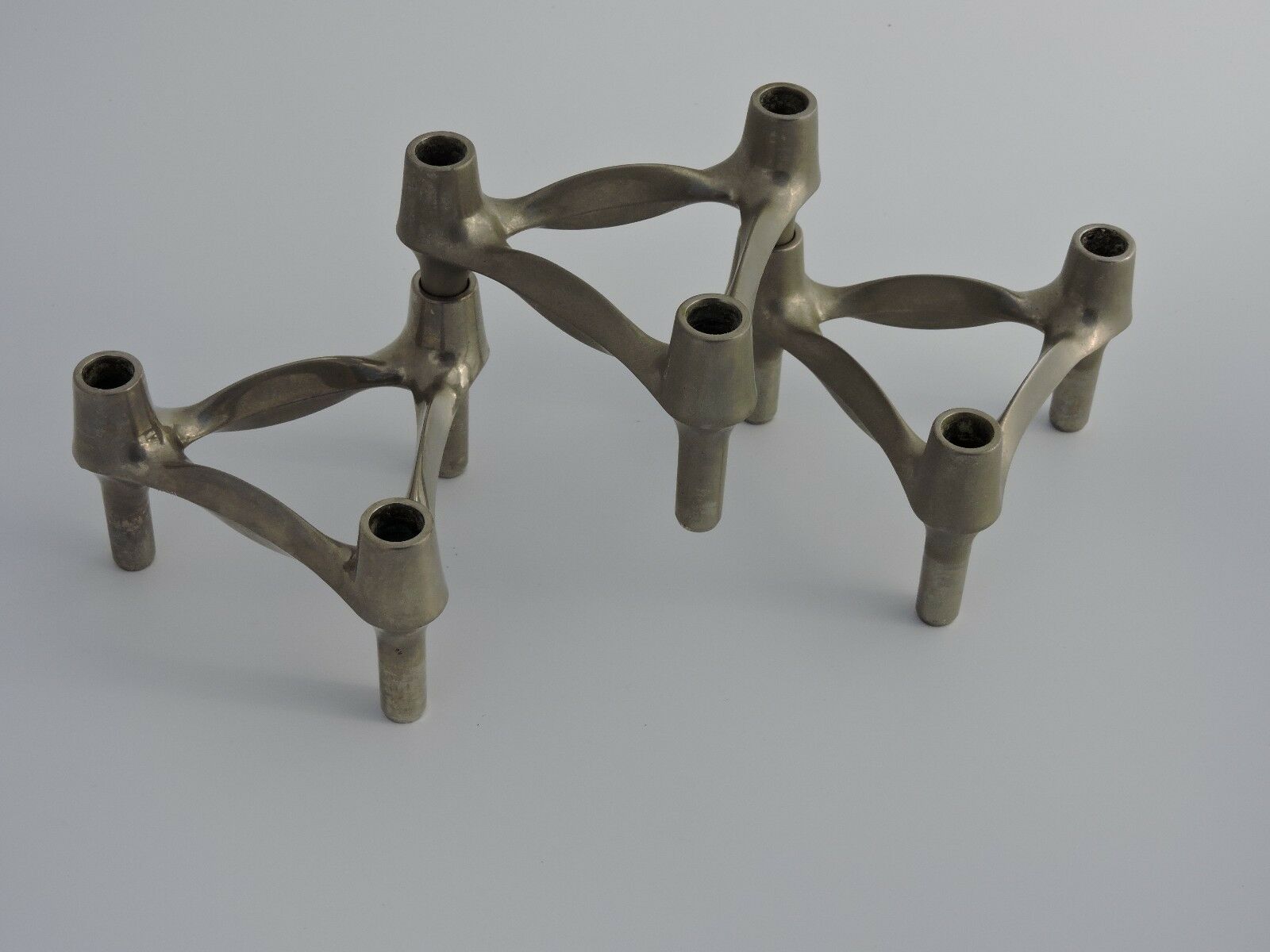 Swim vintage design stackable candlesticks