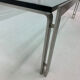 Rectangular Mid-Century Glass Coffee Table by Metaform, 1980s