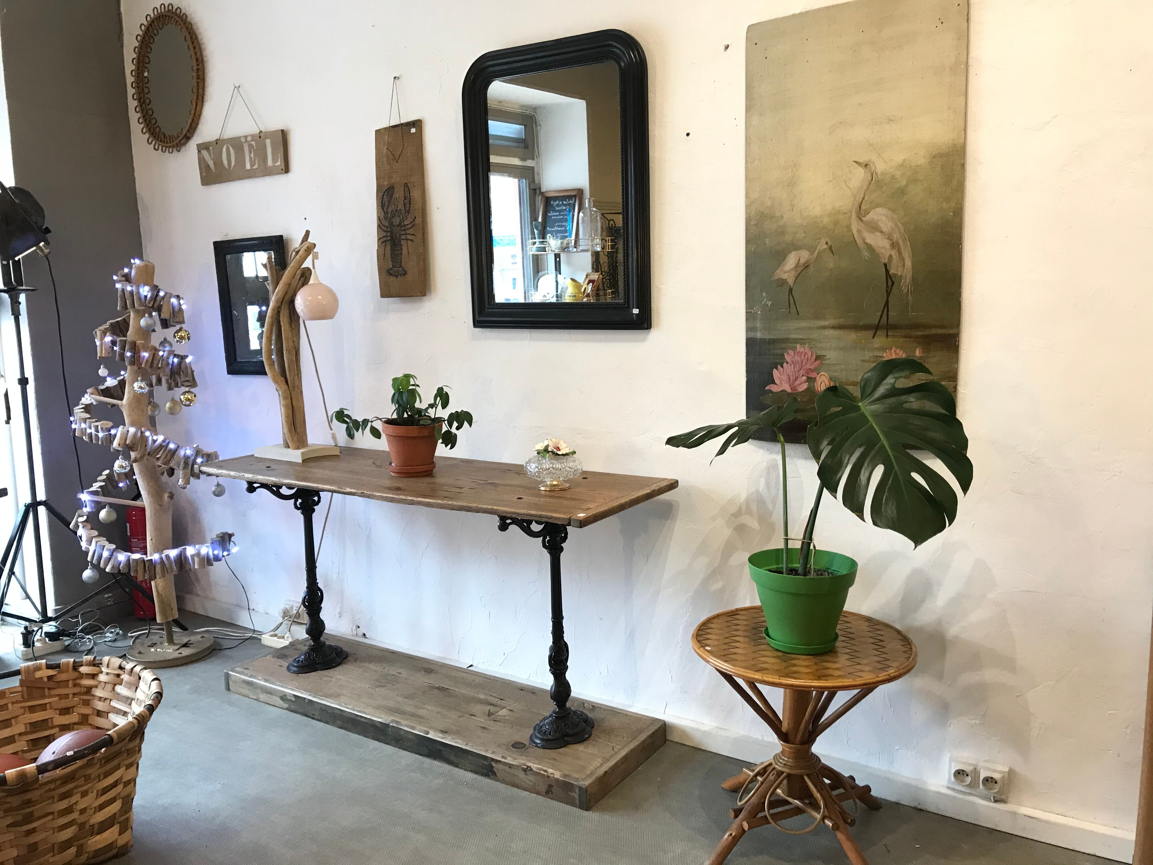 Console table draper bistro