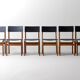 Mid-century set of 'Abstracta' chairs by De Jos de Mey