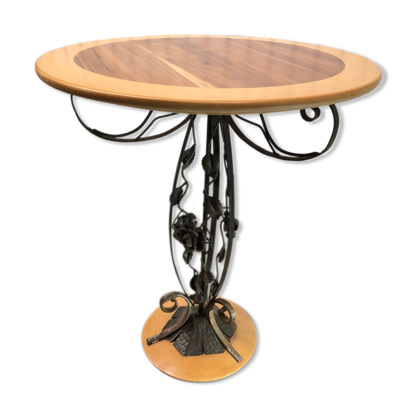 Art deco style pedestal table