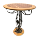 Art deco style pedestal table