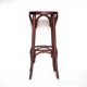 Curved wooden bar stool, vintage high stool, vintage stool, bar decor, vintage furniture