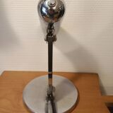 Chrome articulated desk lamp