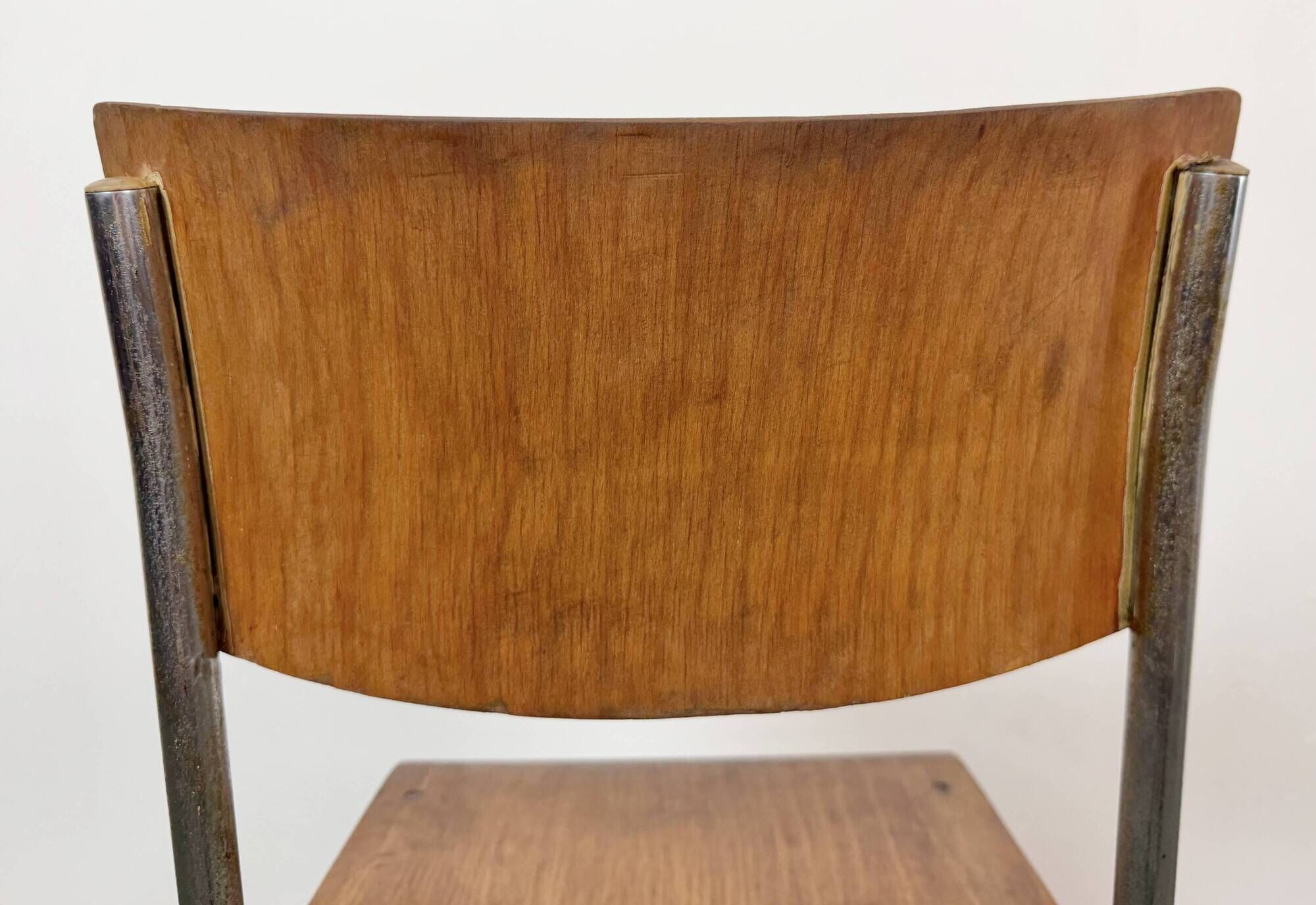 Chaise d'atelier vintage, années 1960