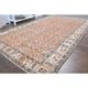 Tapis turc vintage fait main orange 180x286