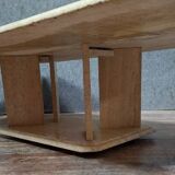 Travertine coffee table – 1970s work