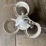 Sapce Age pendant lamp in white metal