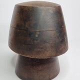Hat form on solid wood stand, 1900s period