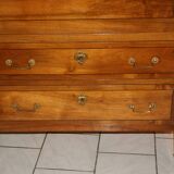 Louis XVI period light mahogany secretary