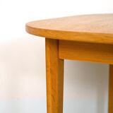 Scandinavian vintage oak extending table