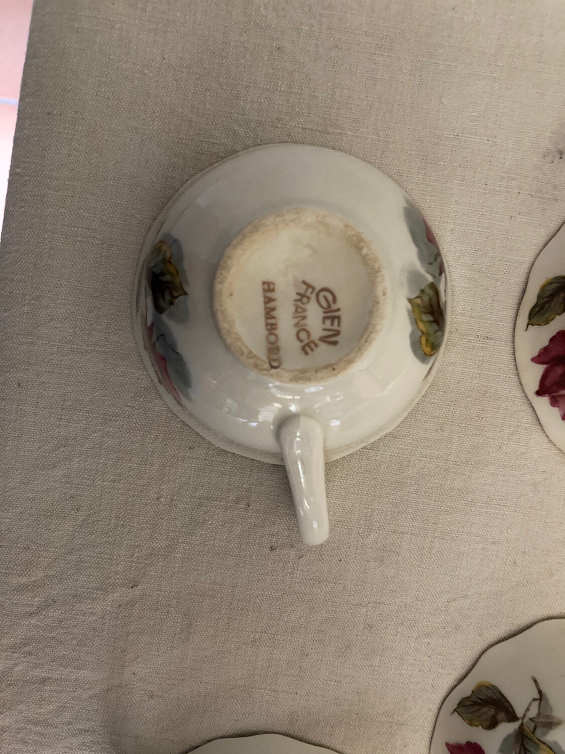 GIEN coffee cup France chambord collection