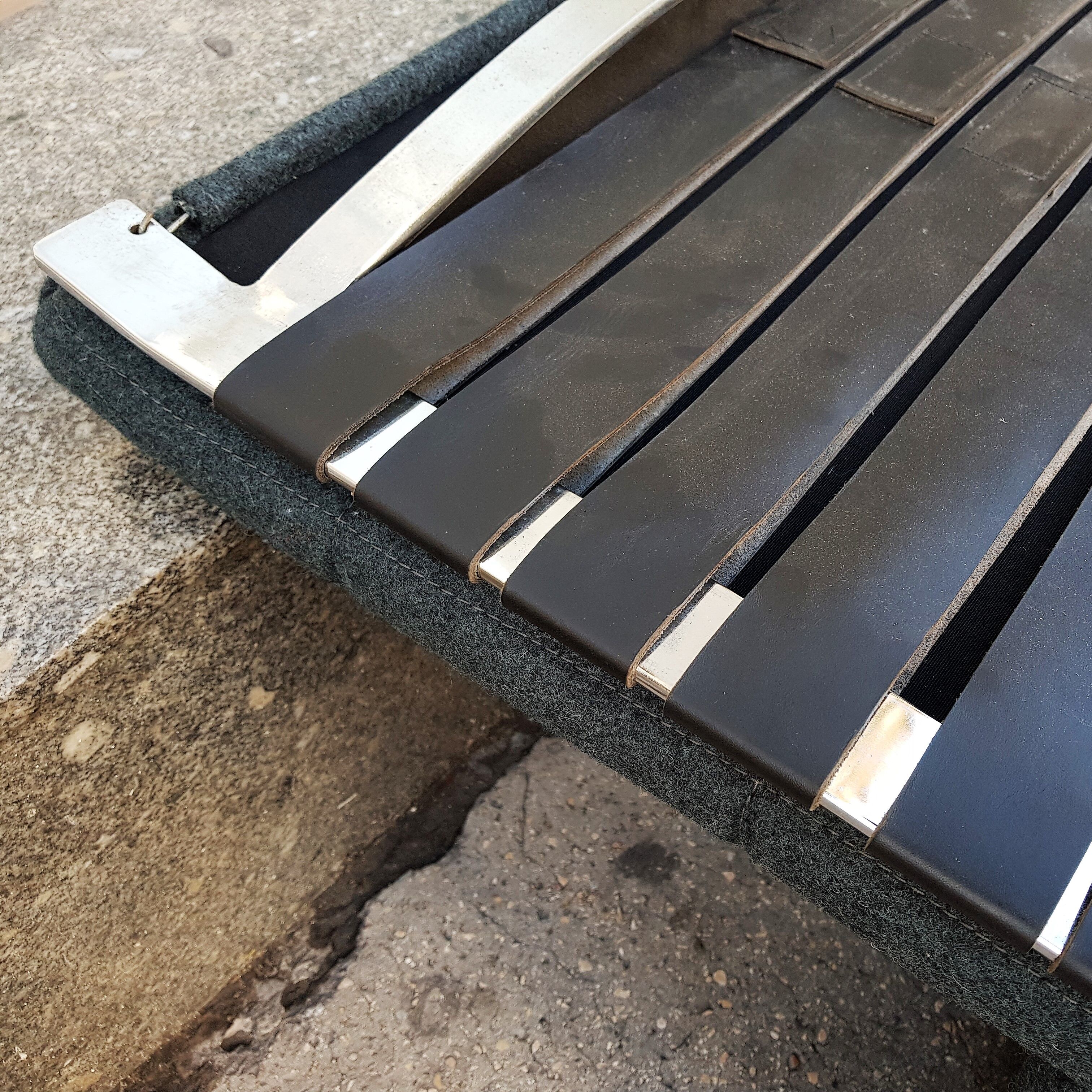 Bench "joker" design Olivier Mourgue editions Airborne 1961