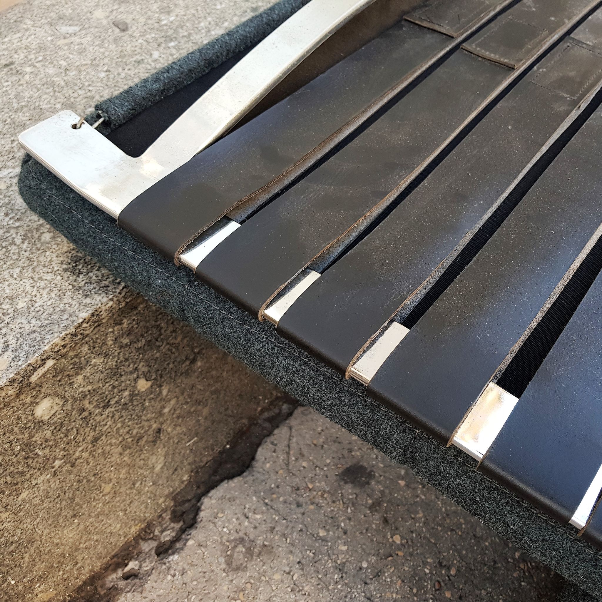 Bench "joker" design Olivier Mourgue editions Airborne 1961