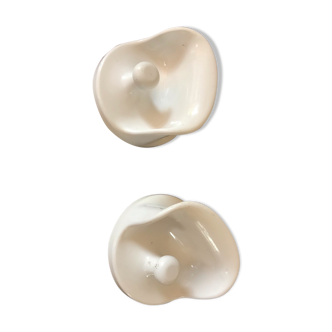 Pair of olaf von bohr hooks for kartel Annees 70