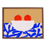 Wall poster with oranges - 70x50cm