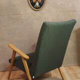 Scandinavian armchair with compass legs